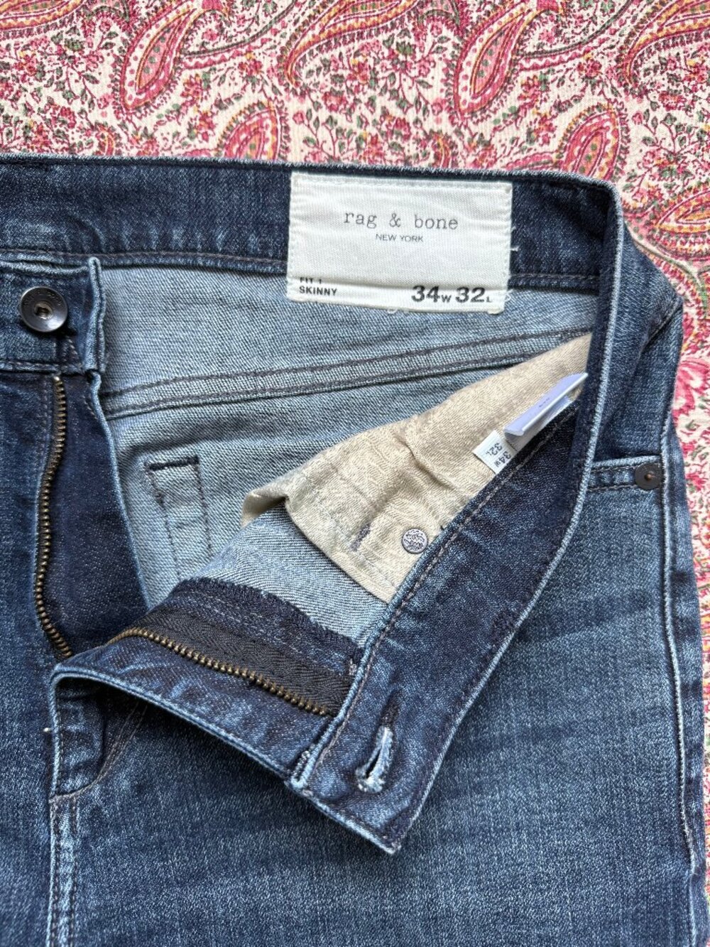Rag and Bone Men's Fit 1 Jeans